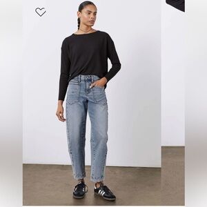 Ruti The Slouchy Jeans 2.0 light wash size 8